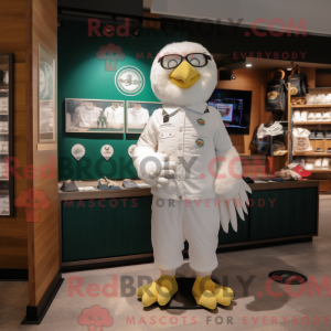 White Eagle-mascottekostuum...