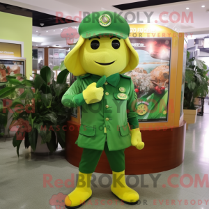 Costume mascotte de citron...