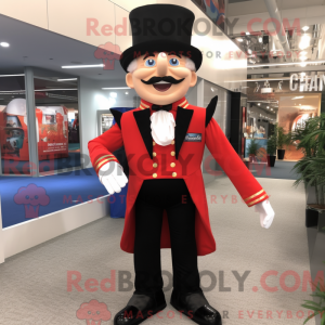 Ring Master mascot costume...