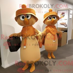 Tan Butter Chicken mascot...