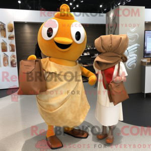 Maskottchenkostüm Butter...