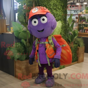 Lilla tomat maskot kostume...