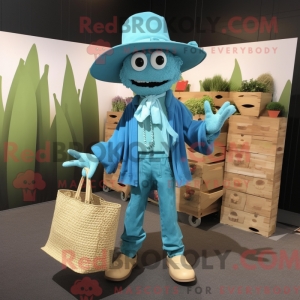 Postava maskota Cyan...