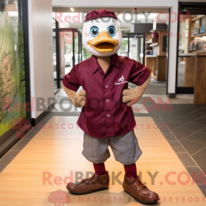 Costume de mascotte Maroon...