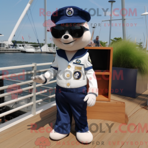 Navy Champagne maskot...