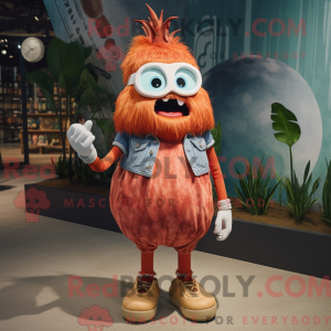 Rust Onion mascottekostuum...