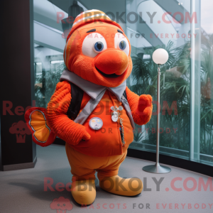 Orangefarbener...