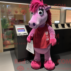 Costume mascotte de cheval...