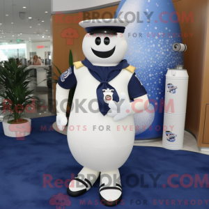 Navy Bottle Of Milk-maskot...