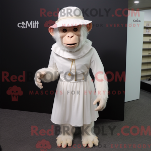 Witte chimpansee...