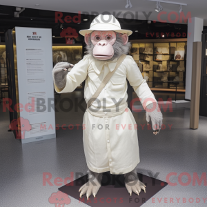 White Chimpanzee mascot...