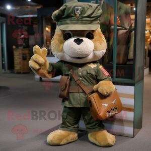 Rust Green Beret mascotte...