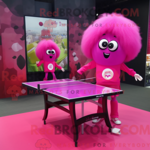 Disfraz de mascota de mesa...