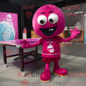 Magenta bordtennisbord...