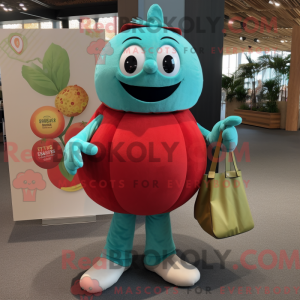 Turquoise Tomato mascot...