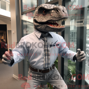 Sølv Allosaurus...