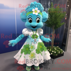 Postava maskota Sky Blue...