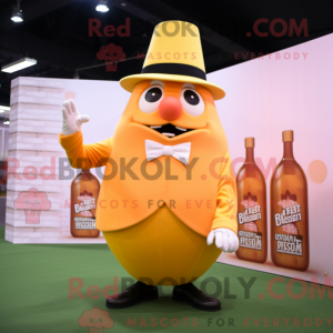 Peach Bottle Of Mustard...