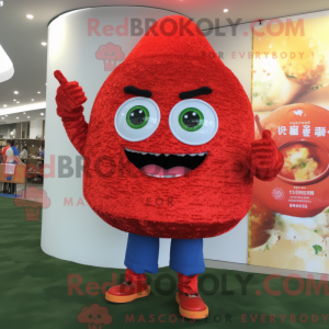 Red Fried Rice mascot...