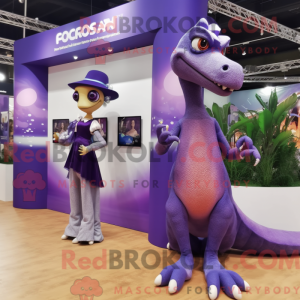 Lilla Coelophysis maskot...