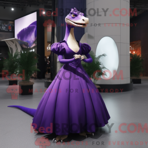Postava maskota Purple...