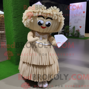 Tan Love Letter mascot...