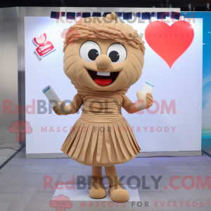 Postava maskota Tan Love...