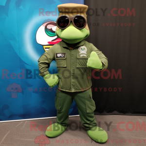 Máscara Grønn Marine Recon...
