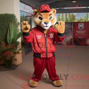 Maskotdraktfigurat Red...
