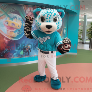 Turkis Jaguar maskot...