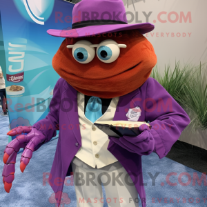 Magenta Hermit Crab mascot...