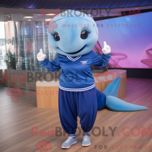 Costume mascotte de baleine...