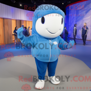 Blue Whale maskot kostume...