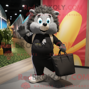 Personaggio mascotte riccio...