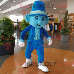 Disfraz de mascota Sky Blue...