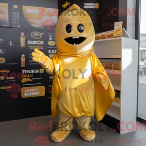 Personaggio mascotte Gold...
