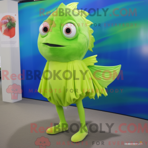 Figura de máscara de peixe...