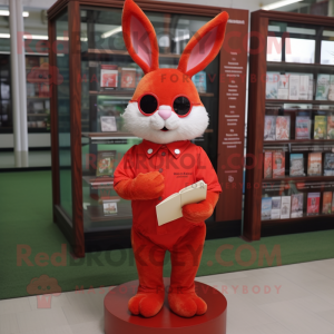 Red Rabbit maskot...