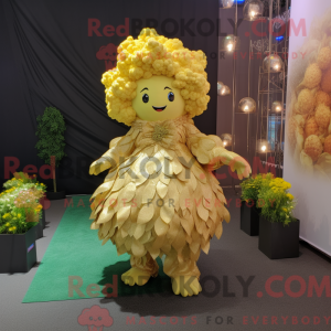 Disfraz de mascota coliflor...