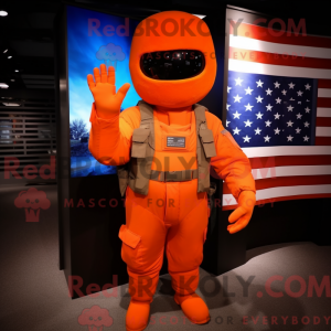 Oranje Amerikaanse soldaat...