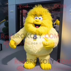 Costume de mascotte de yéti...