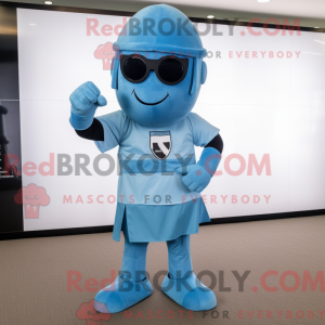 Sky Blue Spartan Soldier...