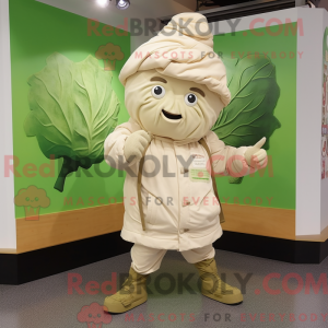 Costume mascotte de chou...