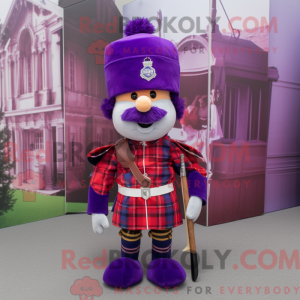 Purple British Royal Guard...