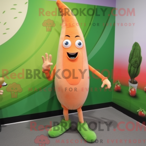 Peach Asparagus mascotte...