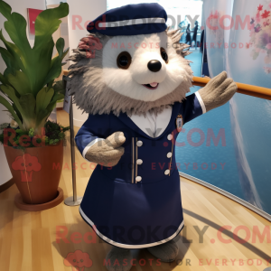Máscara Navy Hedgehog com...