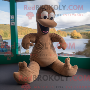 Braunes Loch Ness Monster...