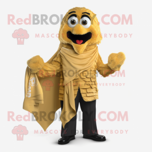 Gouden Jambalaya mascotte...