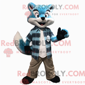Disfraz de mascota Sky Blue...