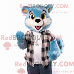 Disfraz de mascota Sky Blue...